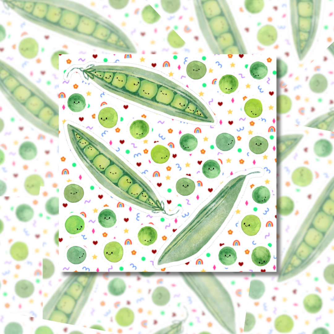 Peas - Sticker Sheet