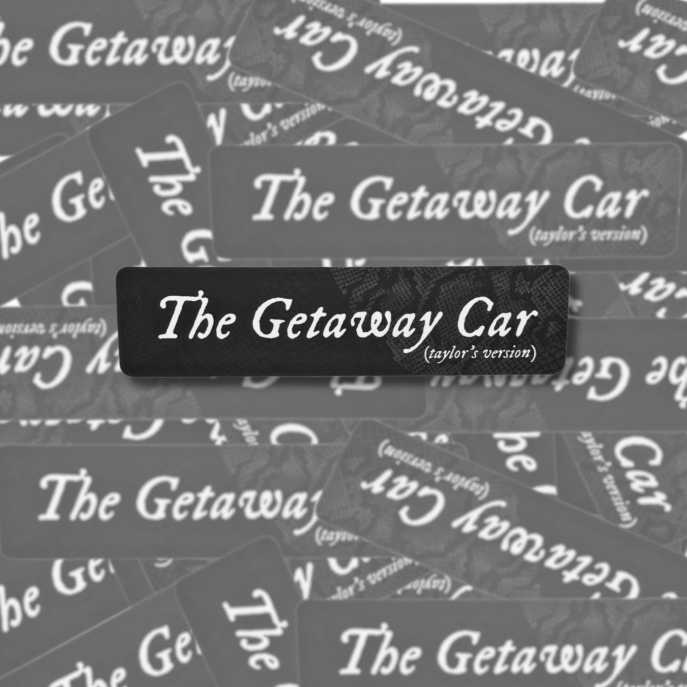 The Getaway Car - Bumper Sticker