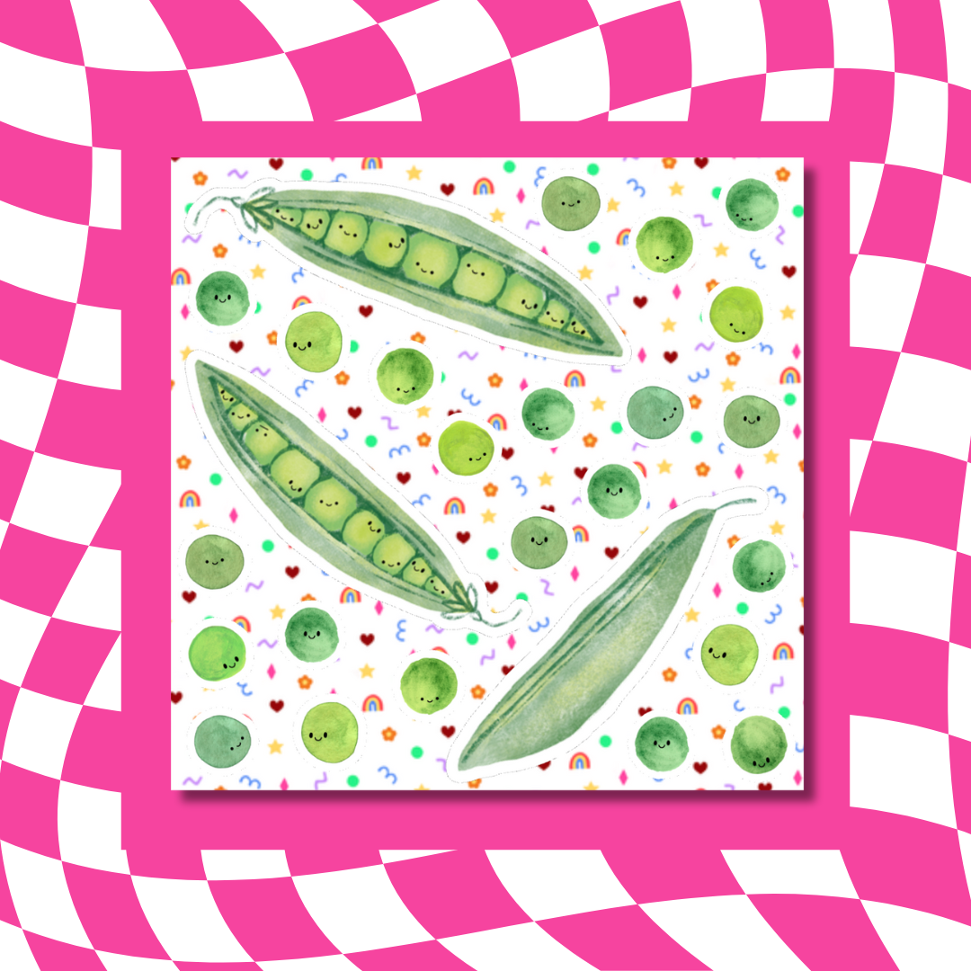 Peas - Sticker Sheet