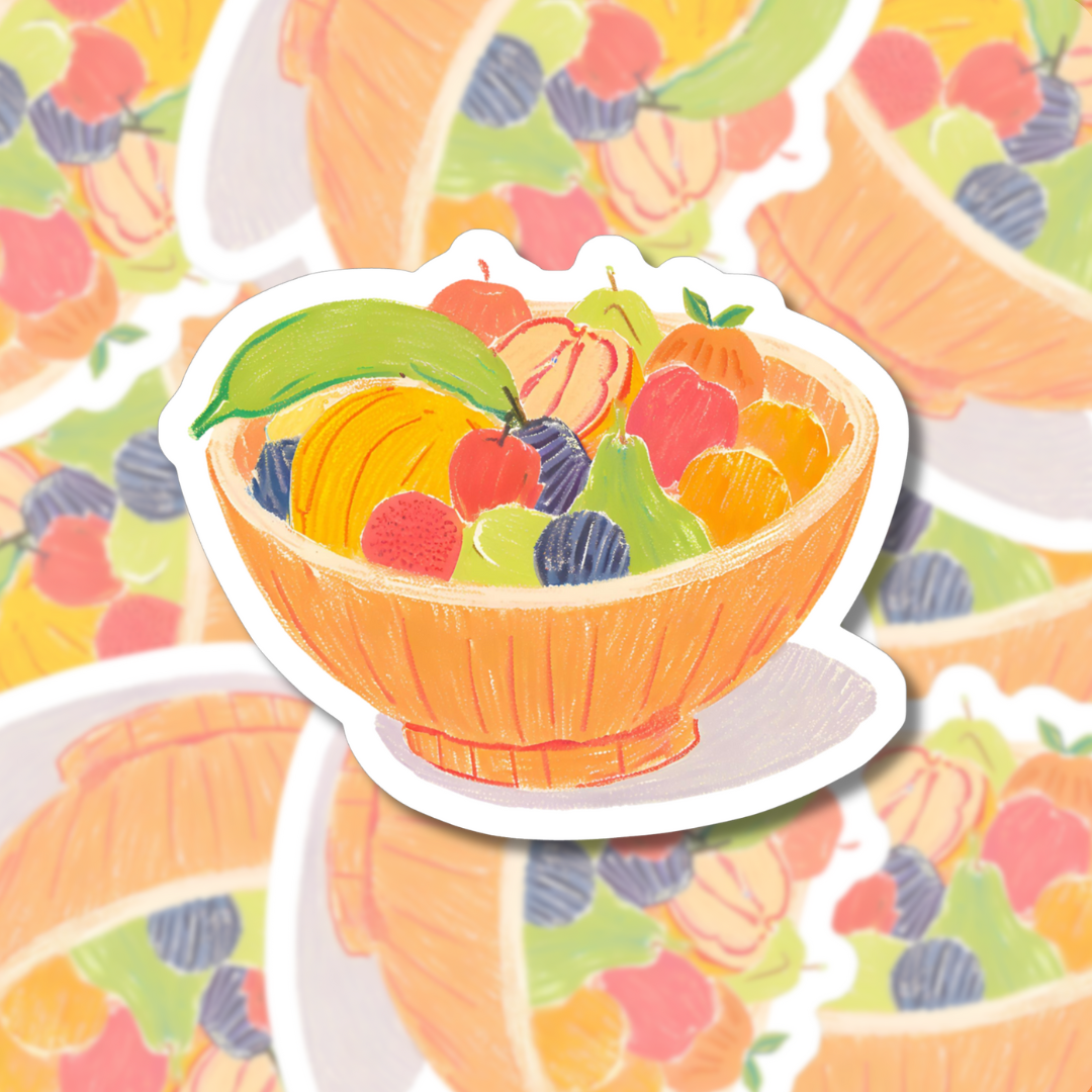 Fruit Bowl - Mini Sticker