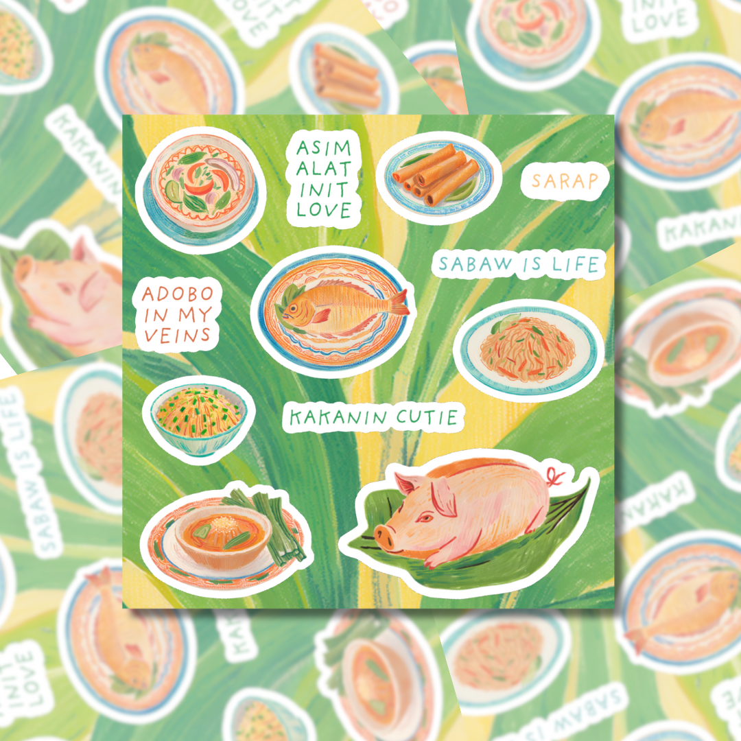 Filipino Food - Sticker Sheet
