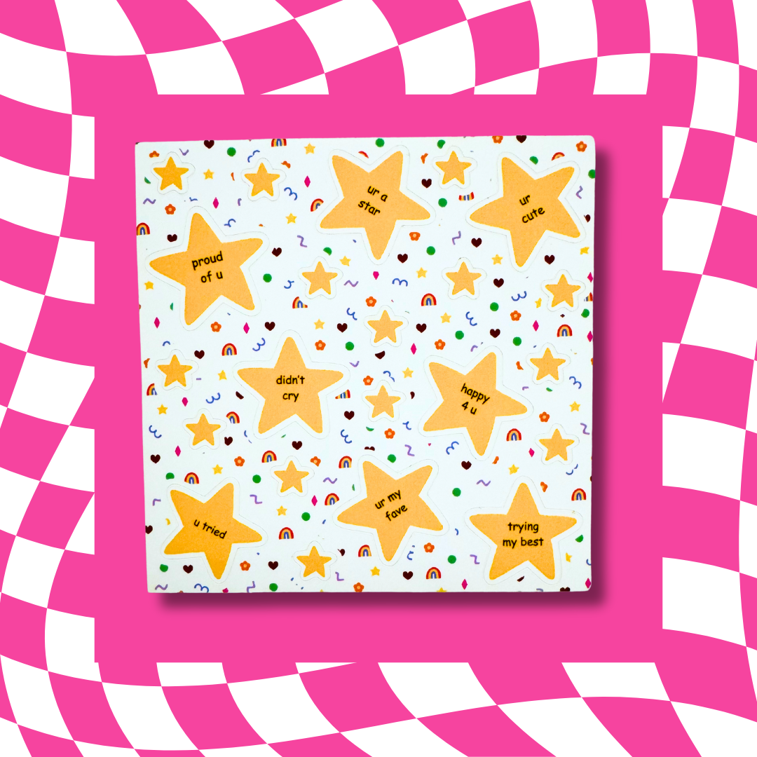 Gold Stars - Sticker