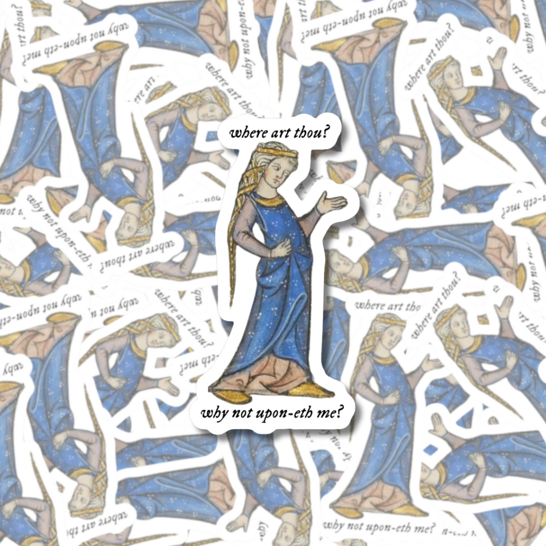 where art thou? - Mini Sticker