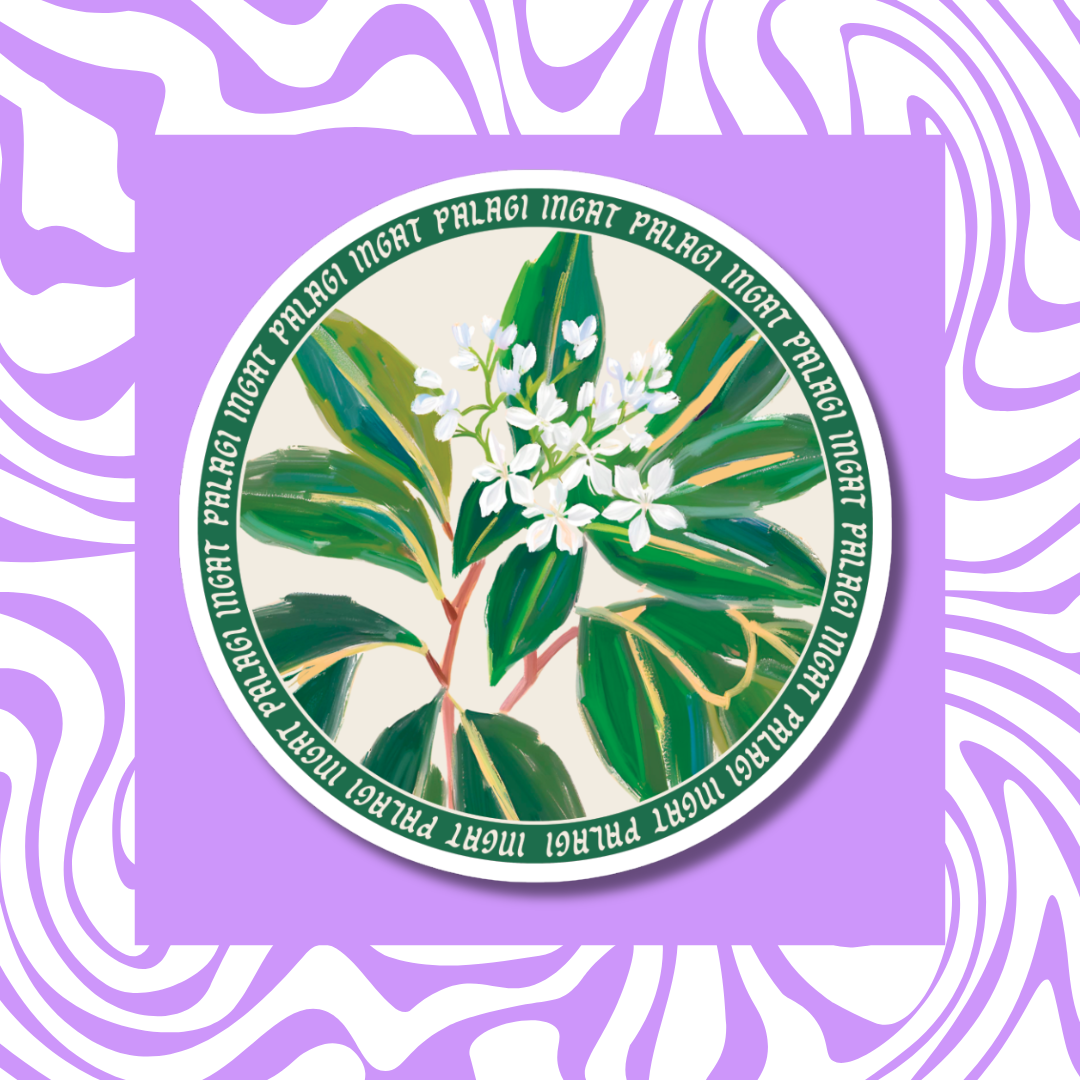 Ingat Palagi Sampaguita - Sticker