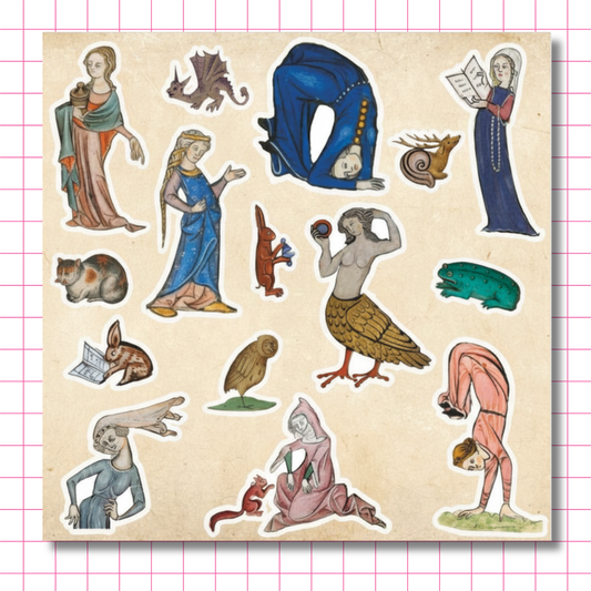 Medieval Baddies - Sticker Sheet