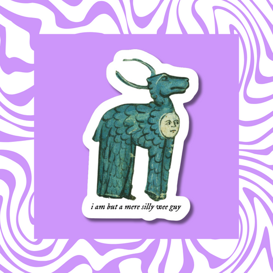 silly wee guy - Sticker