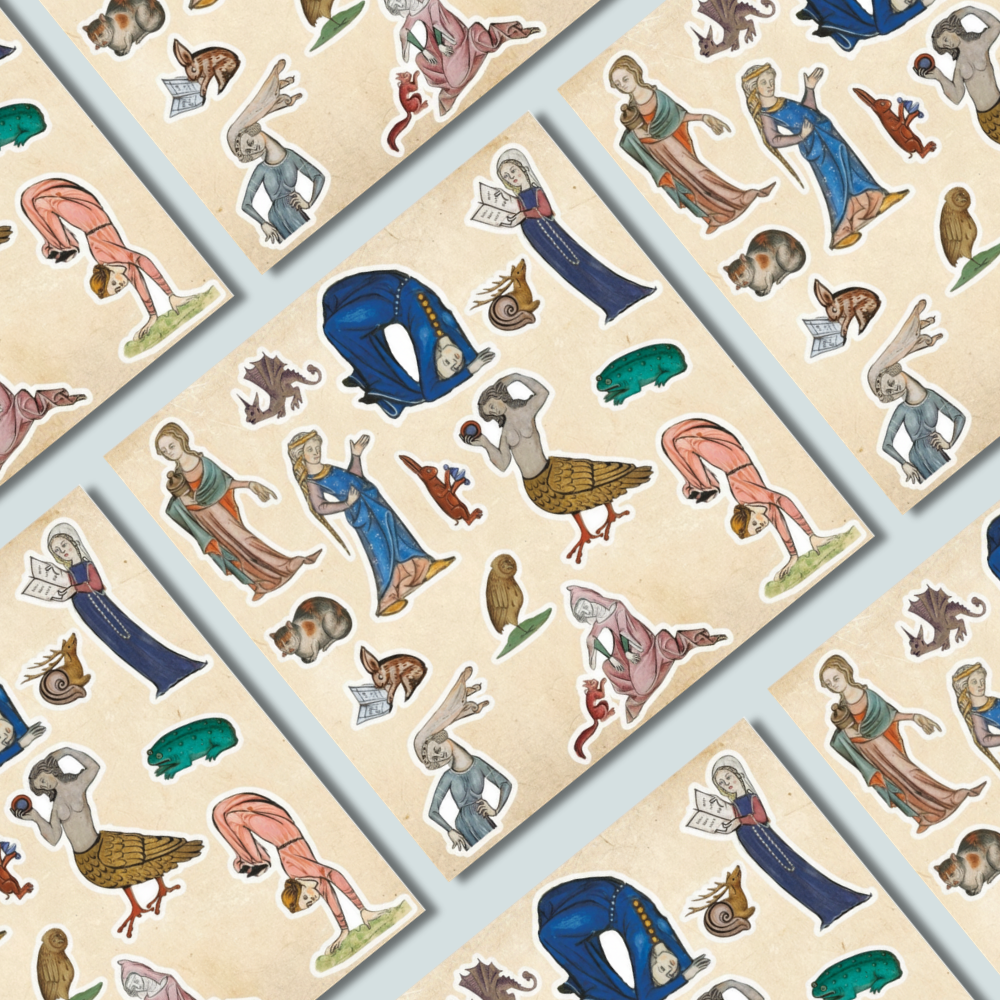Medieval Baddies - Sticker Sheet