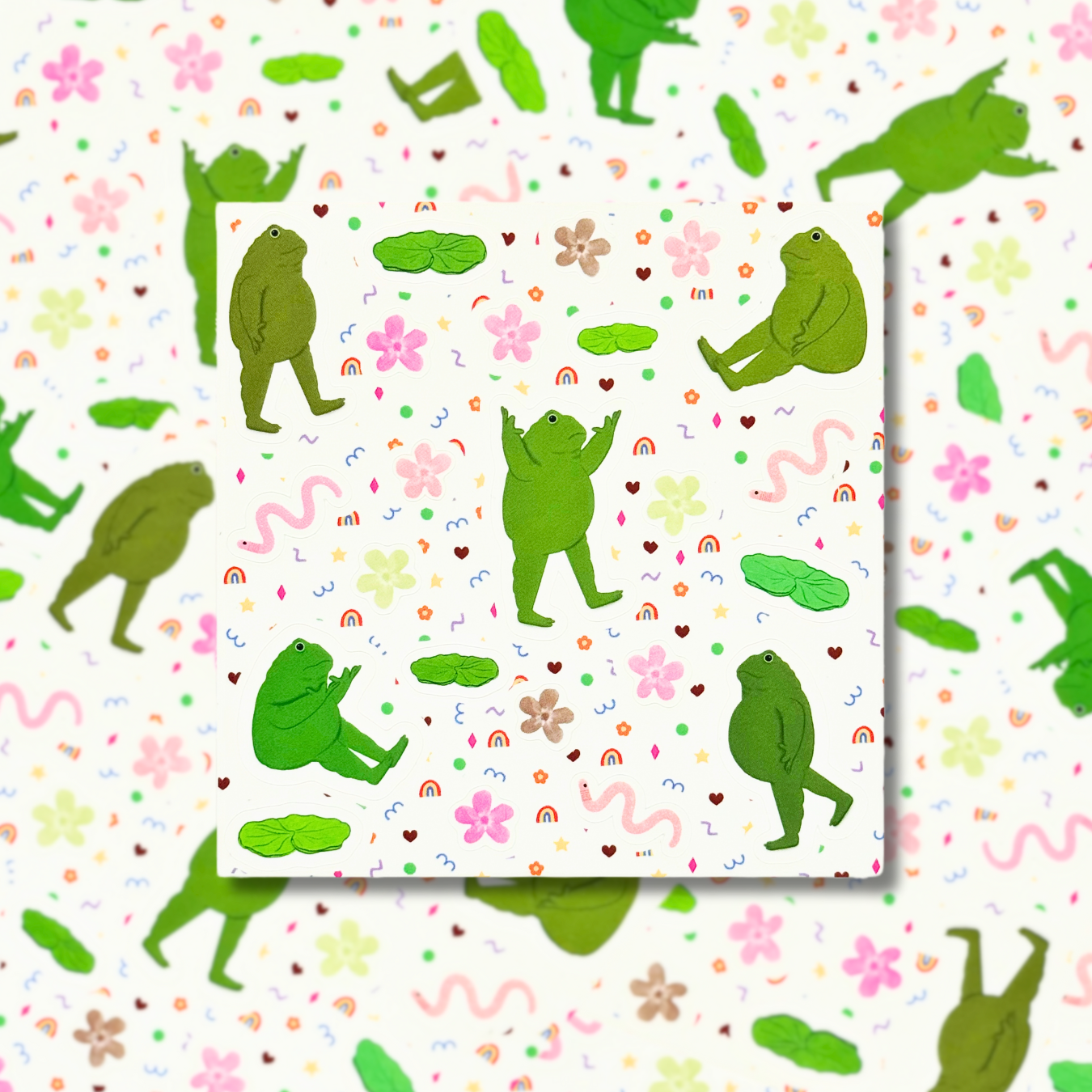 Frog Friends - Sticker Sheet