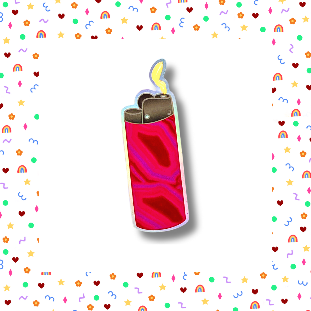 Lighter - Mini Sticker