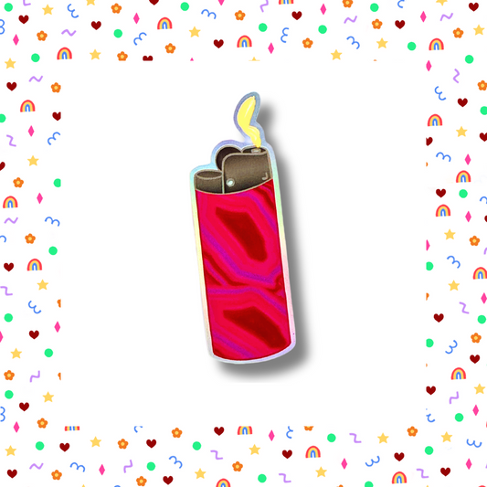 Lighter - Mini Sticker