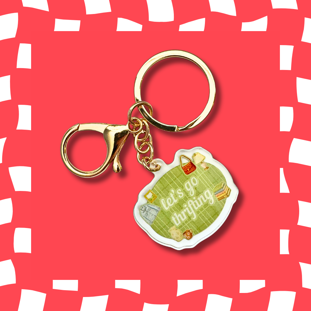 Thrifting - Keychain
