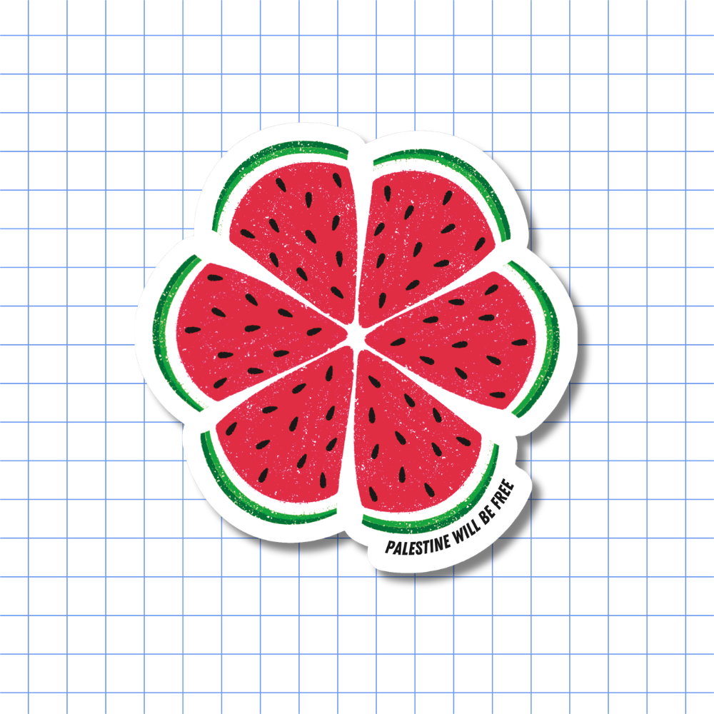 Watermelon Poppy - Sticker