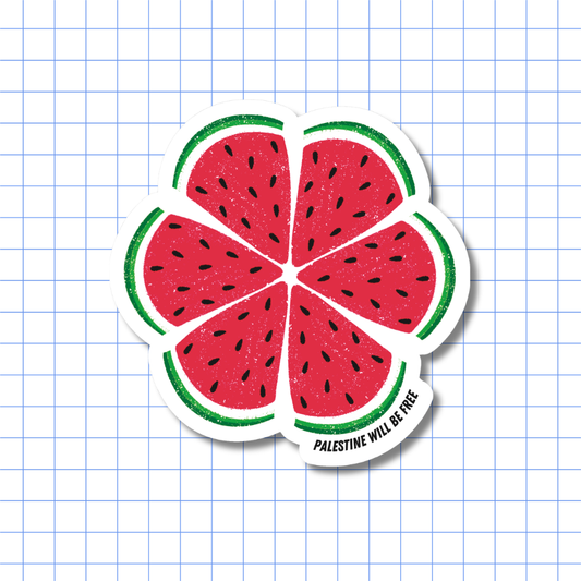 Watermelon Poppy - Sticker