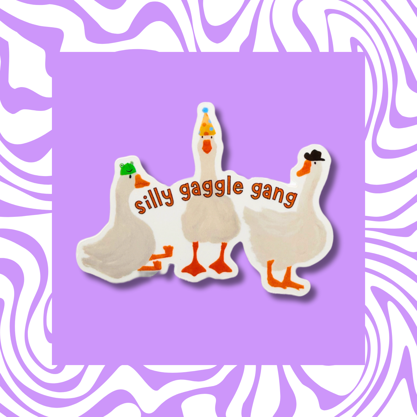 Silly Gaggle Gang - Sticker