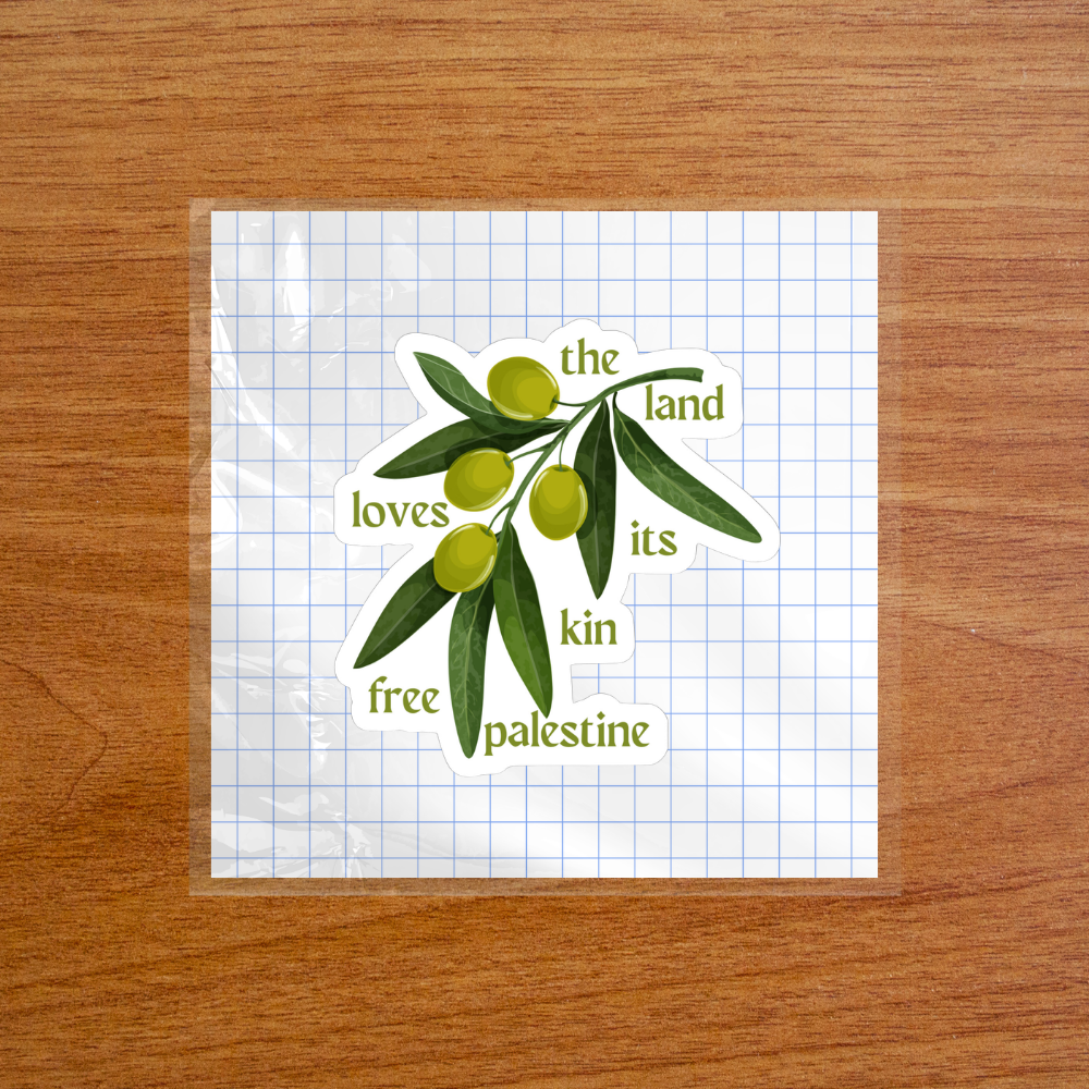 Land Loves Its Kin - Sticker