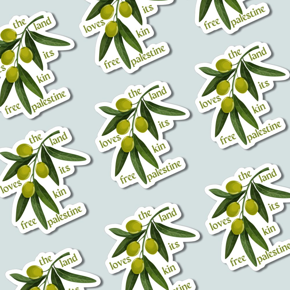 Land Loves Its Kin - Sticker