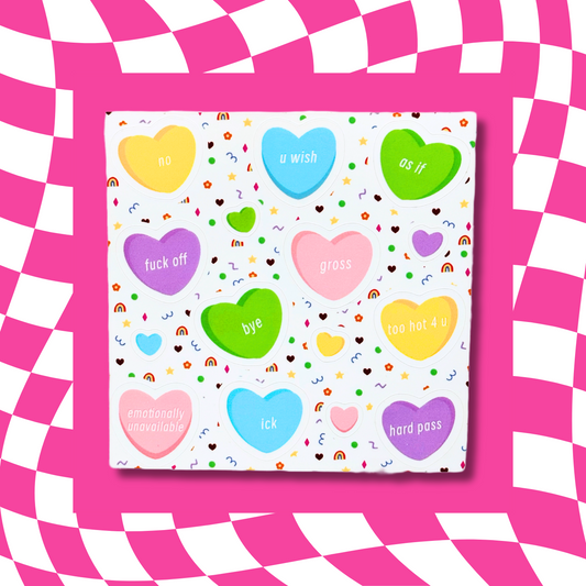 Heart Candy - Sticker Sheet