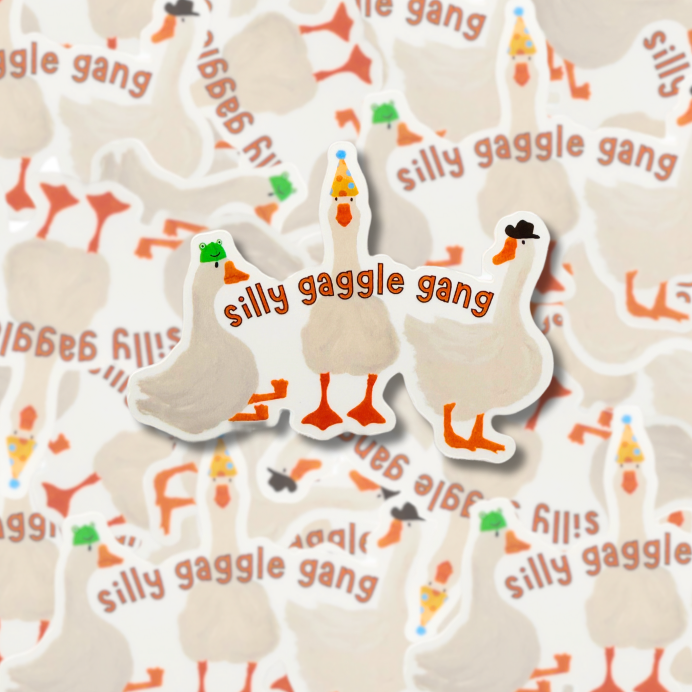 Silly Gaggle Gang - Sticker