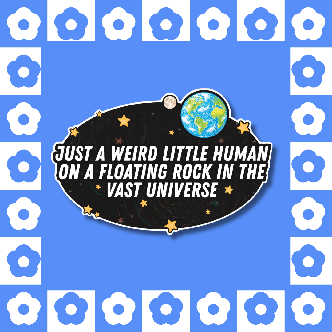 Weird Little Human - Sticker