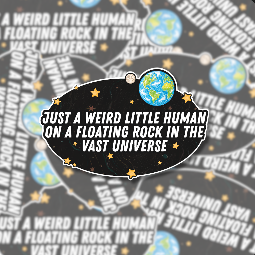 Weird Little Human - Sticker