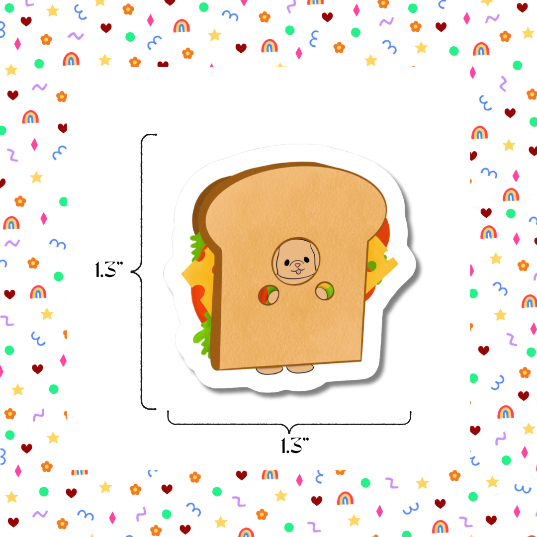 Sandwich - Mini Sticker