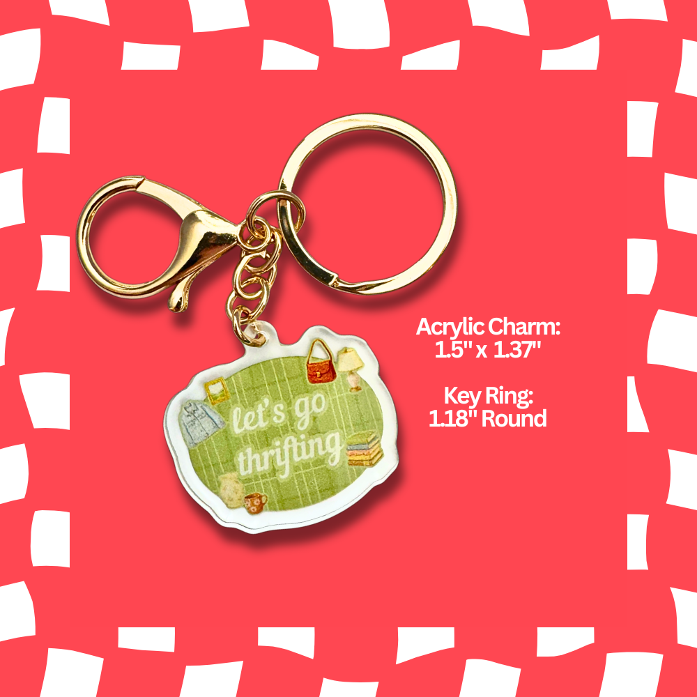Thrifting - Keychain