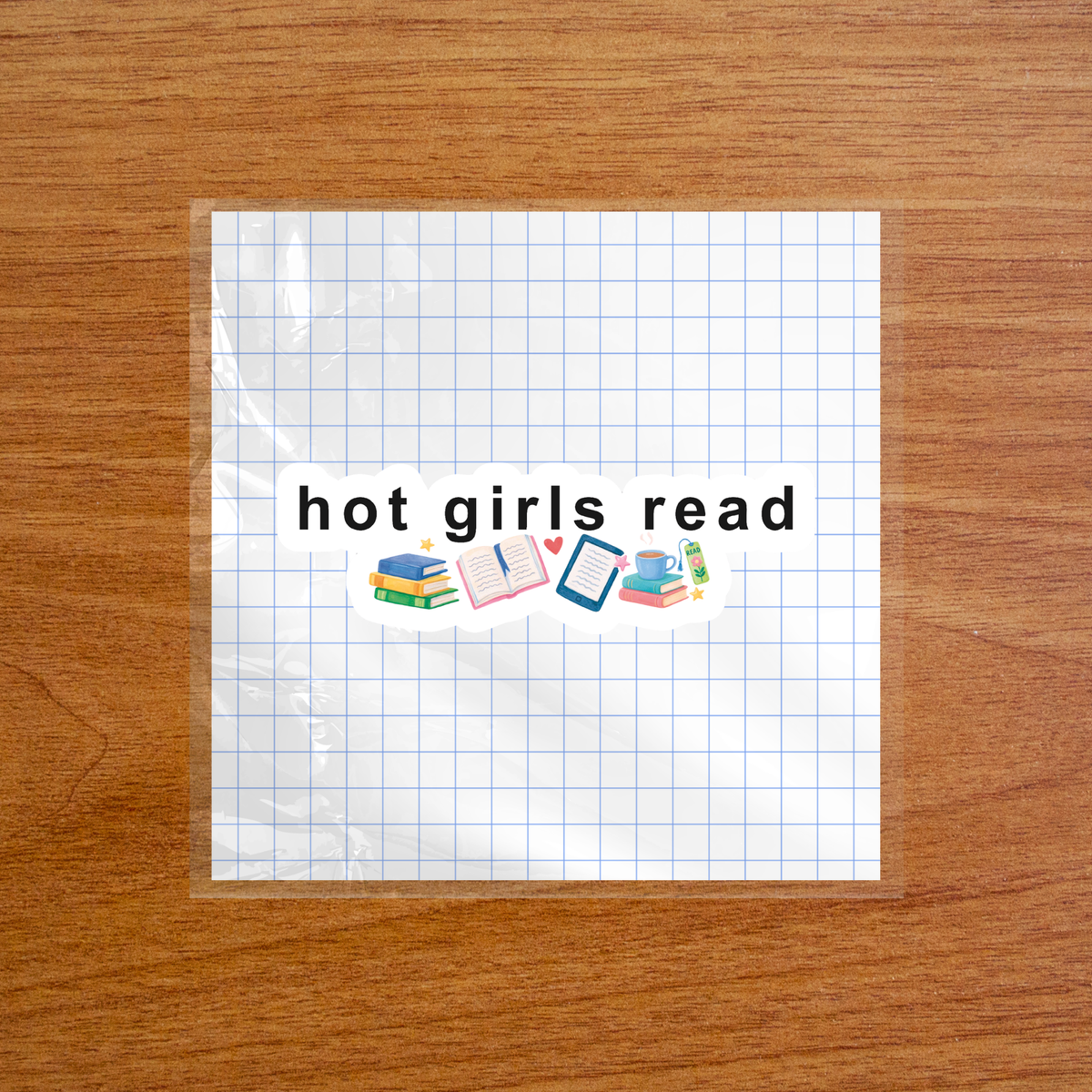 Hot Girls Read - Sticker