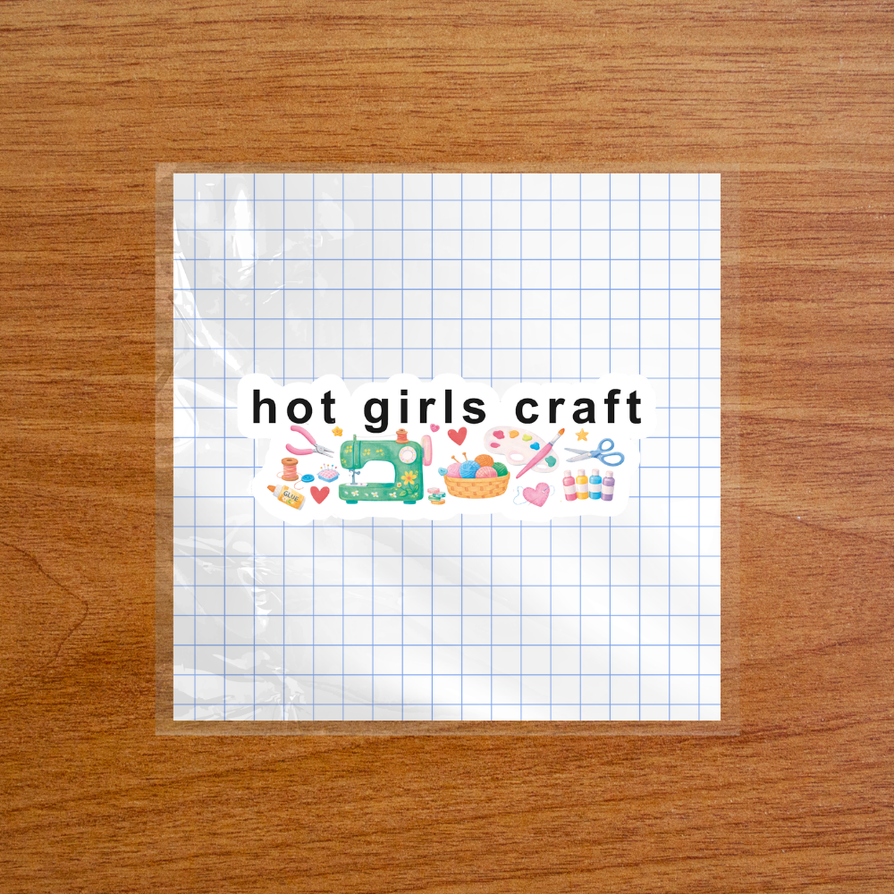 Hot Girls Craft - Sticker