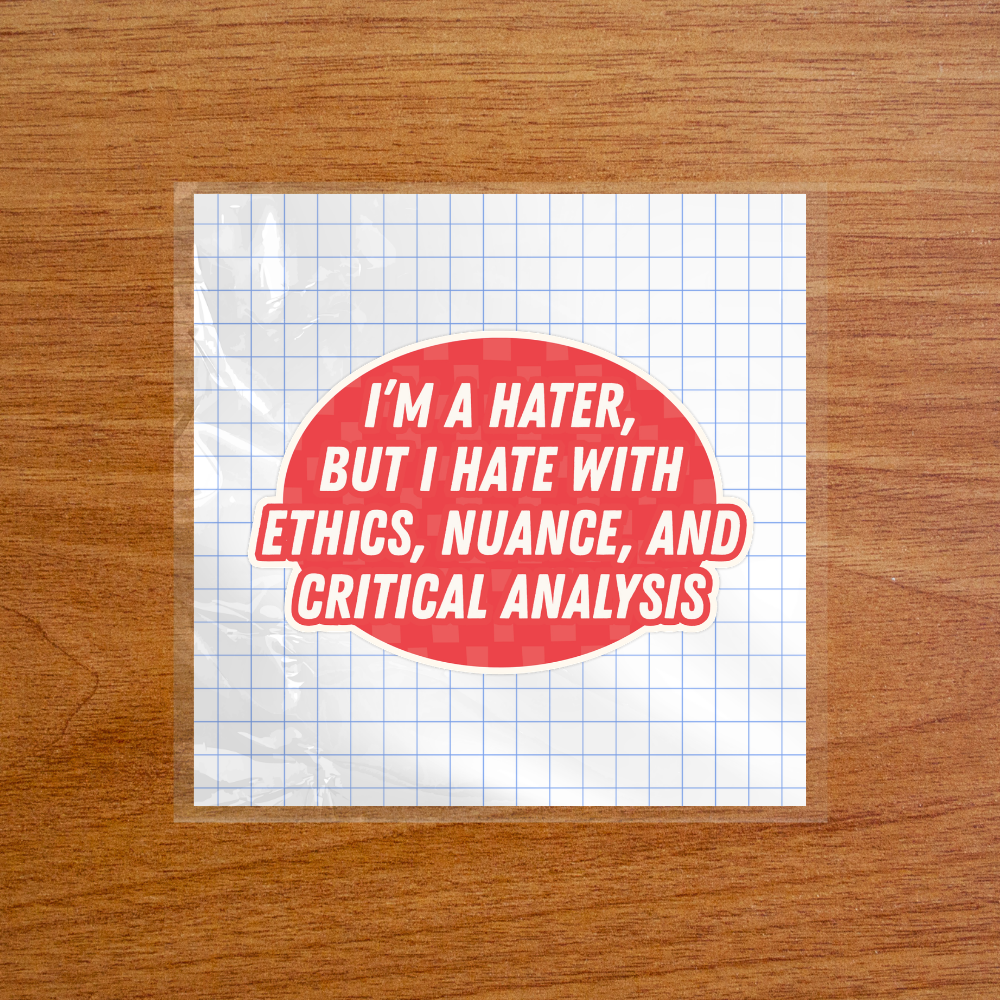 Hater - Sticker