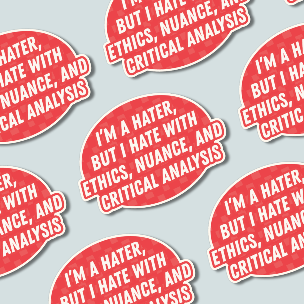 Hater - Sticker