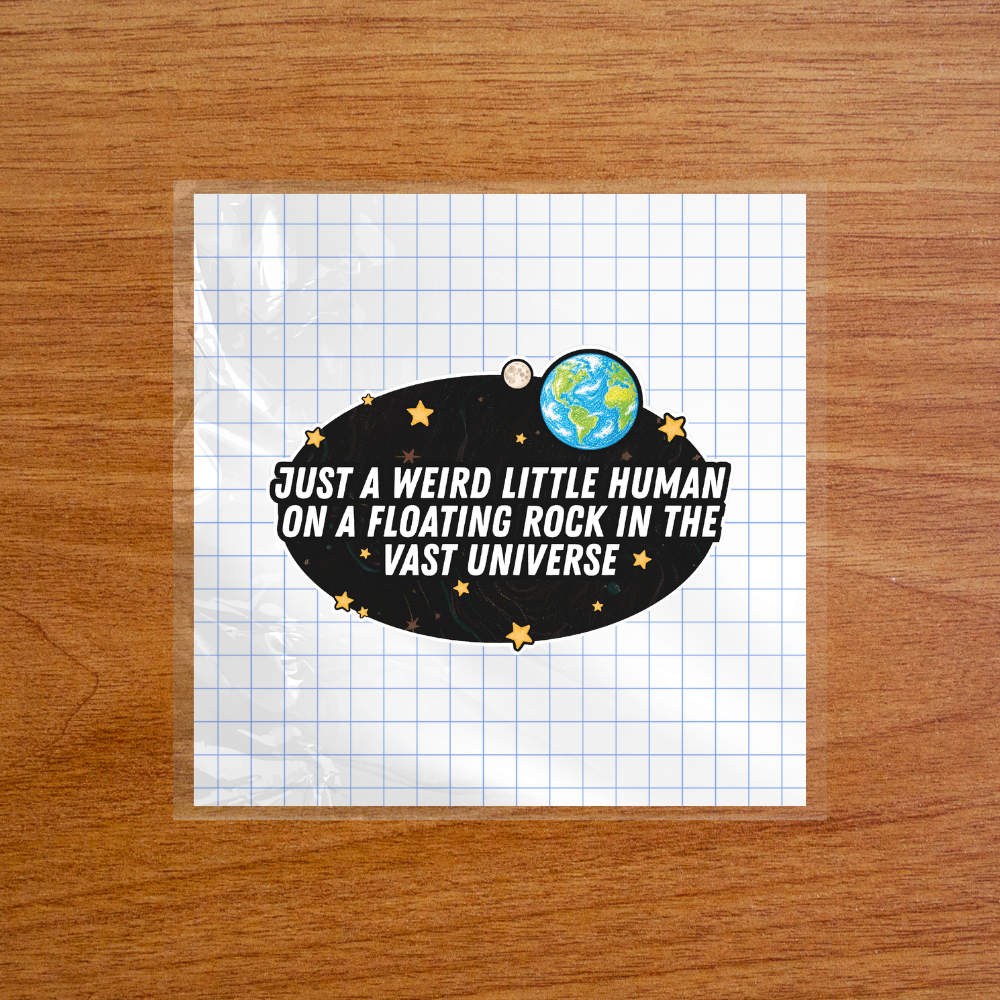 Weird Little Human - Sticker