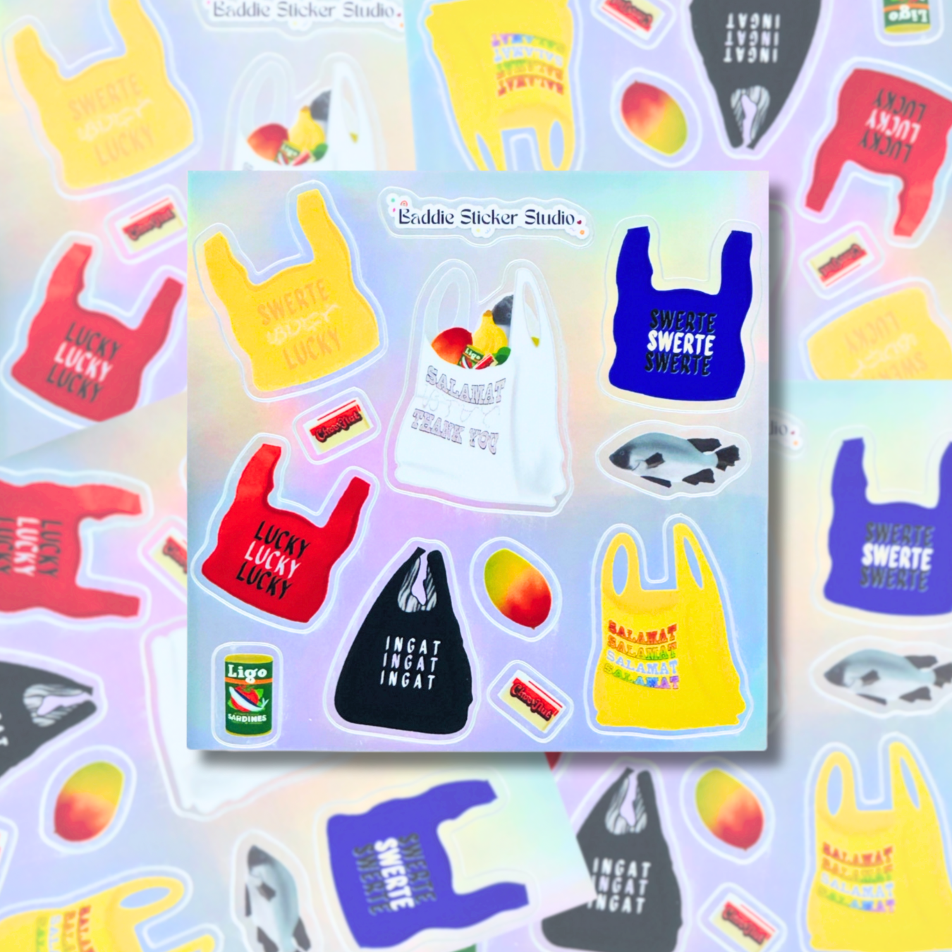 Grocery Bag - Sticker Sheet