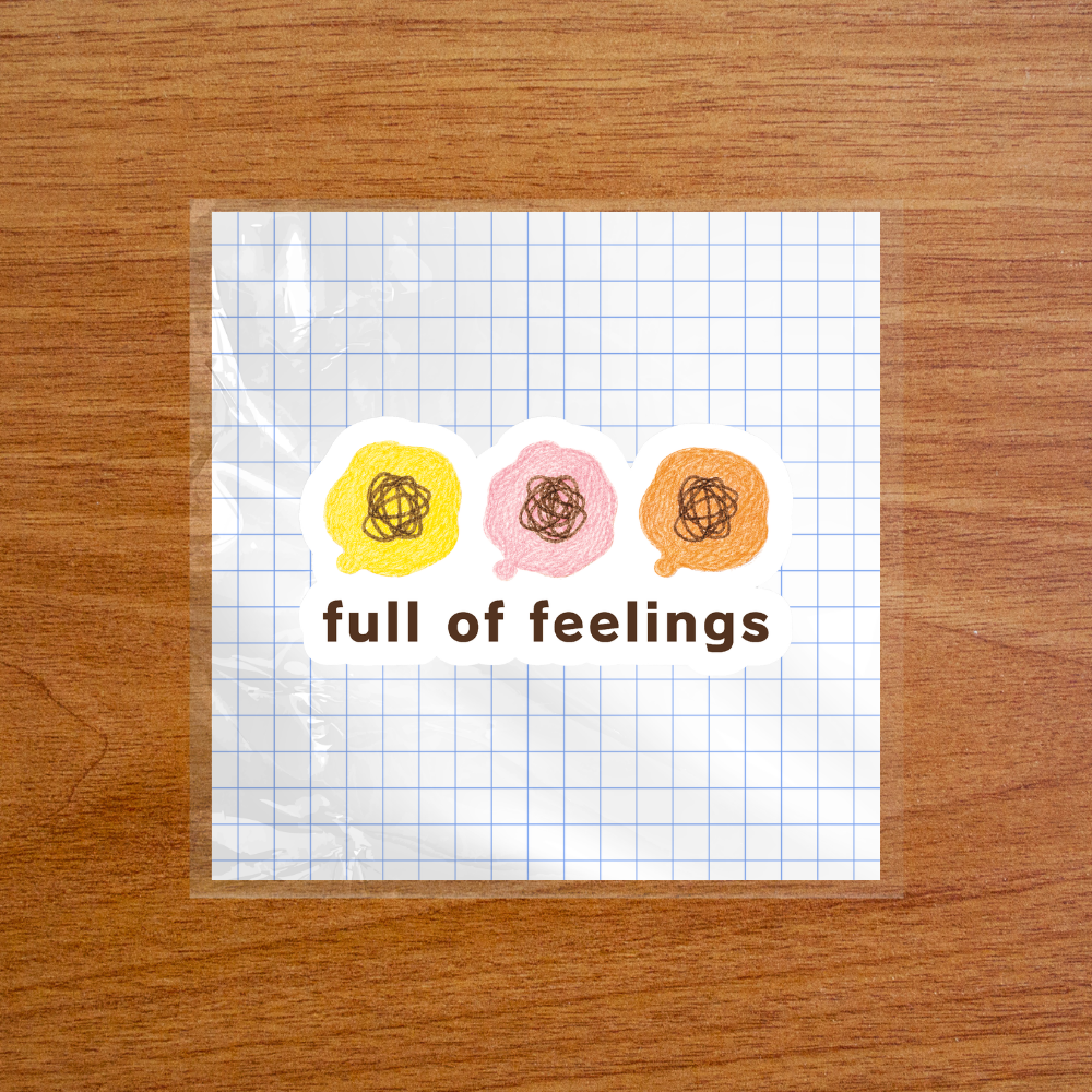 Full of Feelings - Sticker