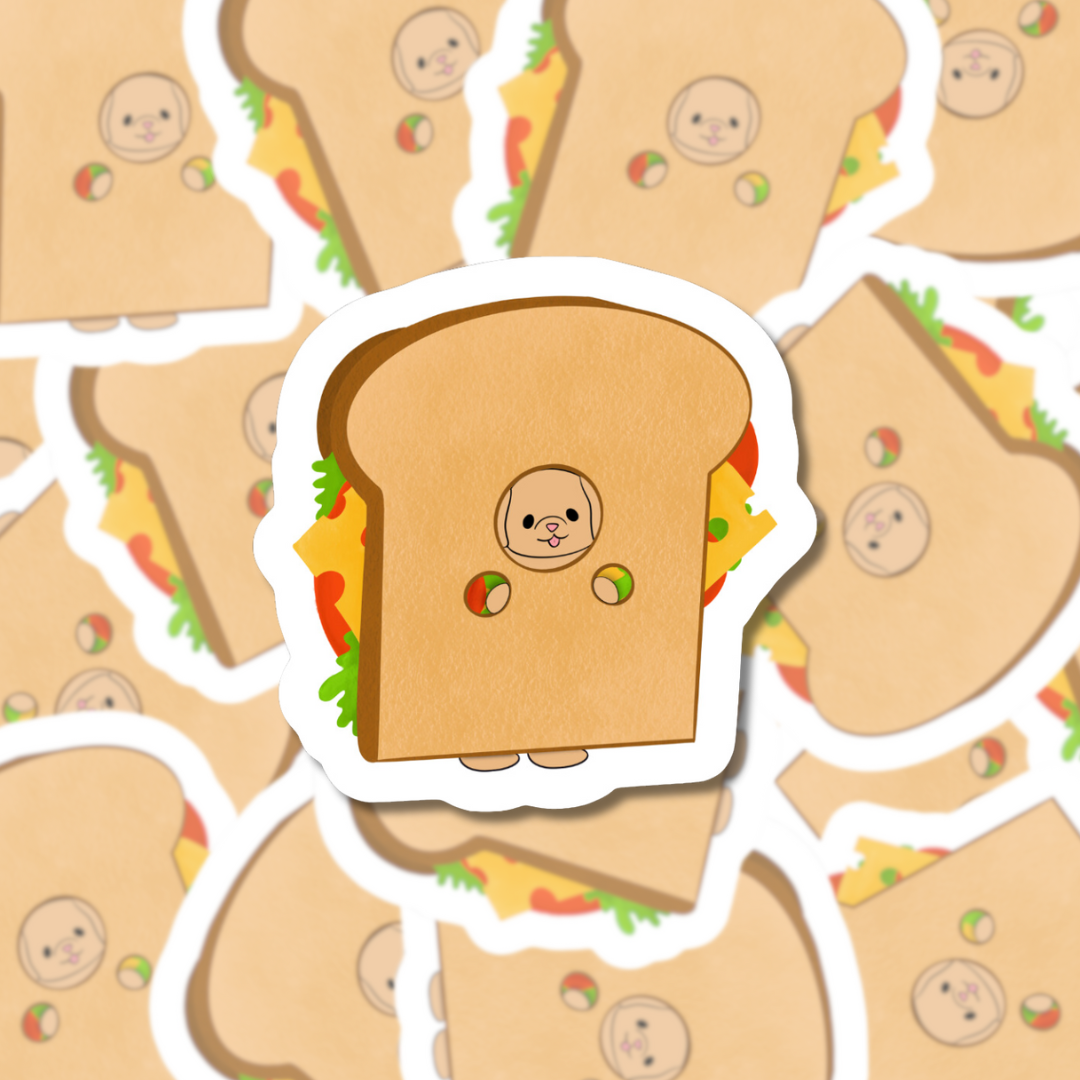 Sandwich - Mini Sticker