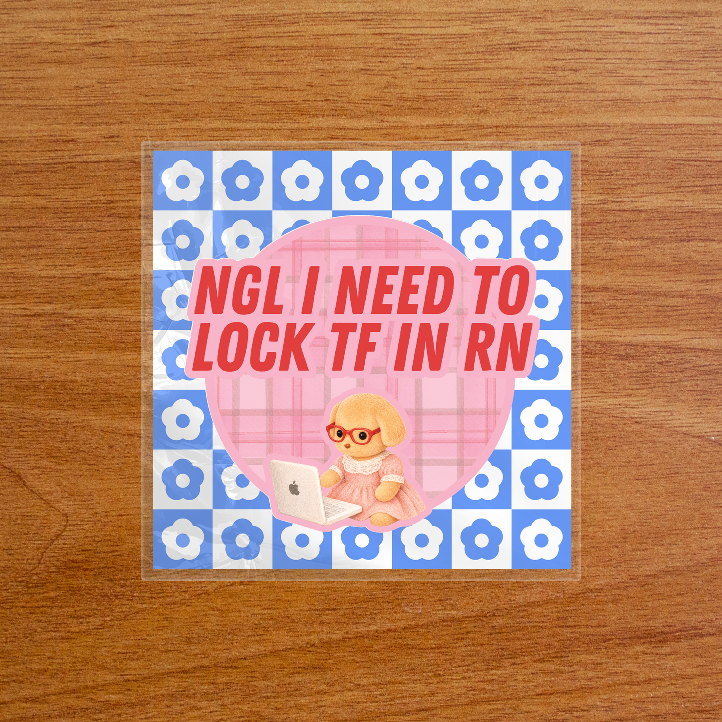 Lock In - Sticker
