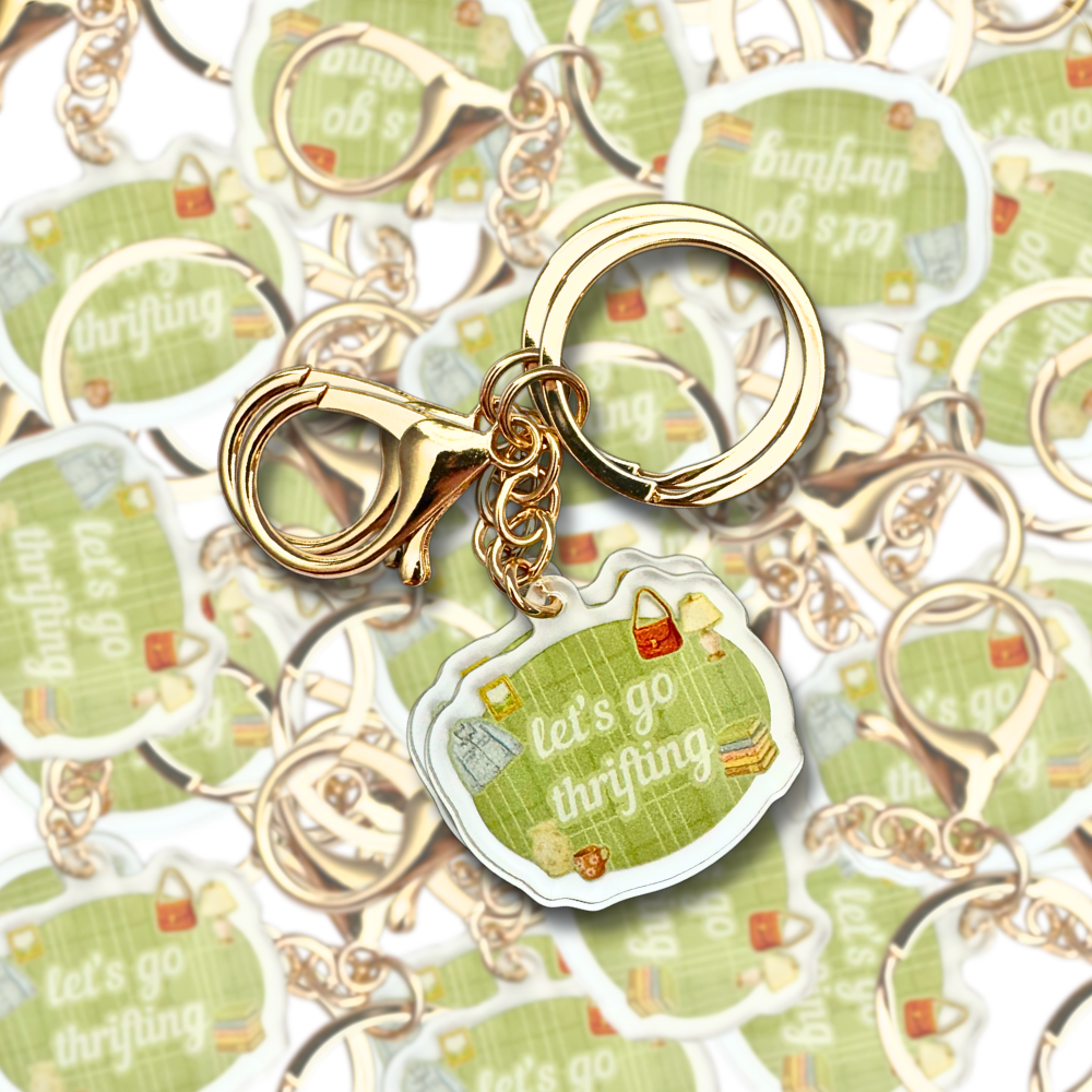 Thrifting - Keychain
