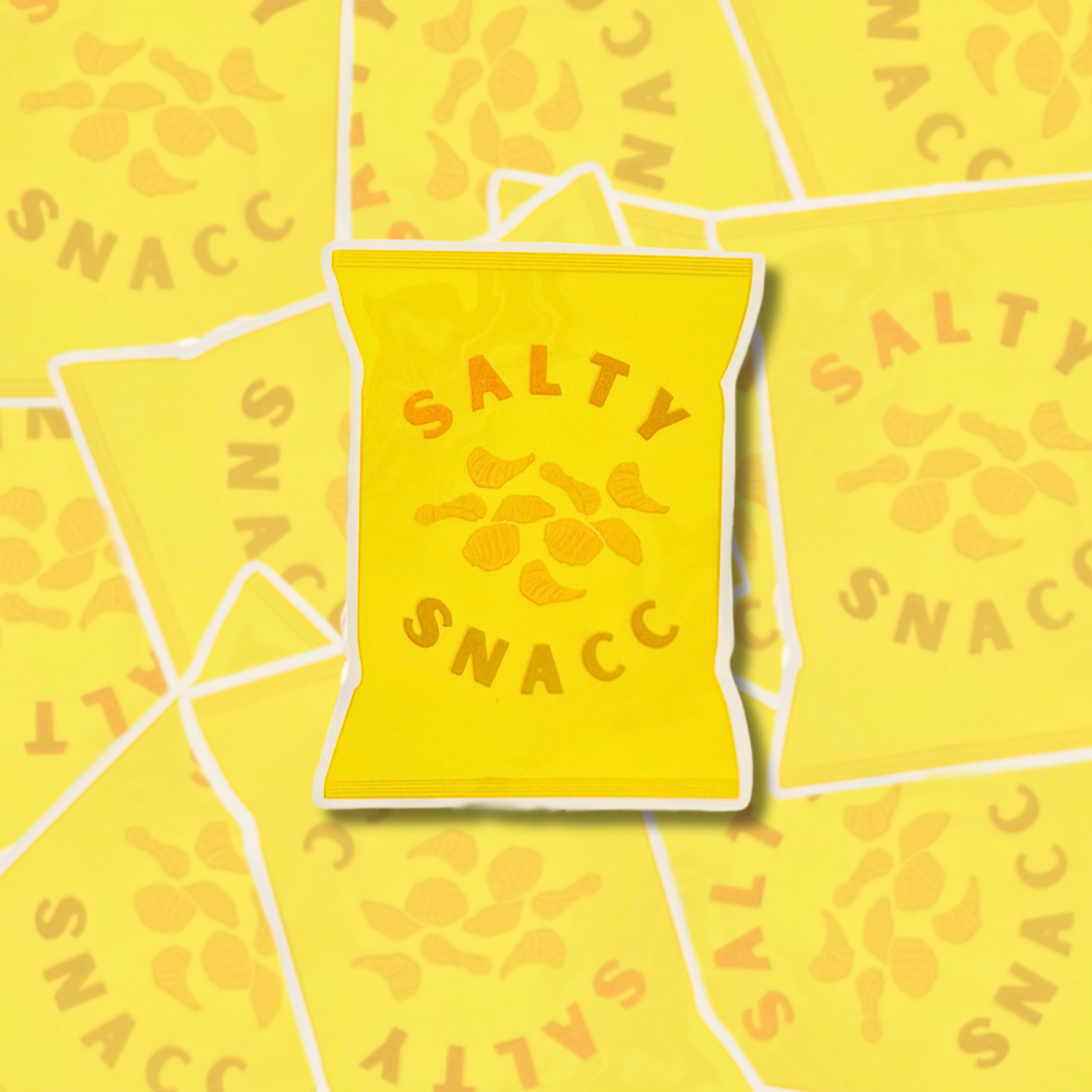 Salty Snacc - Sticker