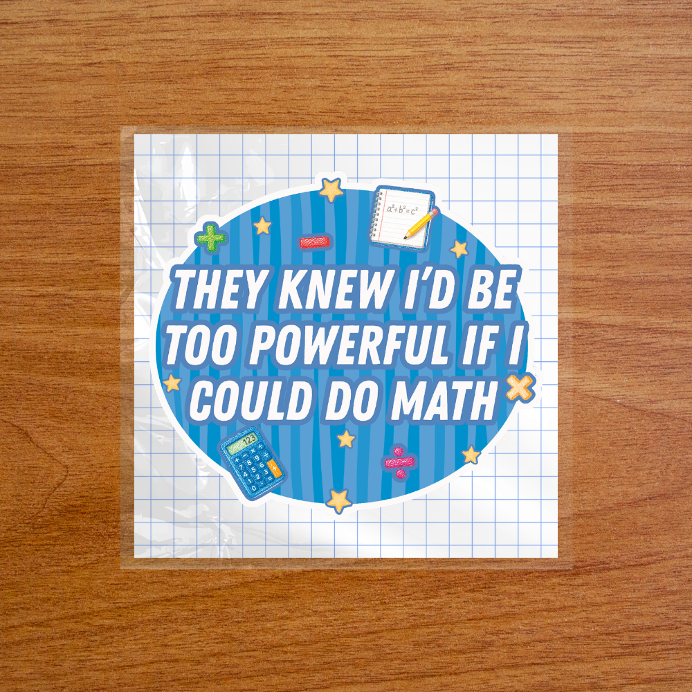 Math - Sticker