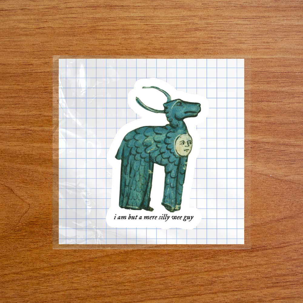 silly wee guy - Sticker