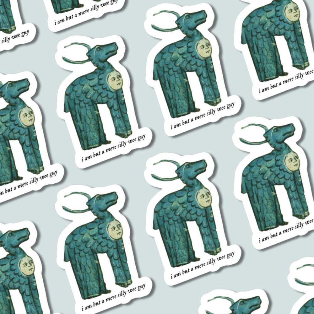 silly wee guy - Sticker