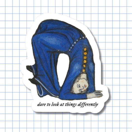 Dare to Look at Things Differently - Sticker