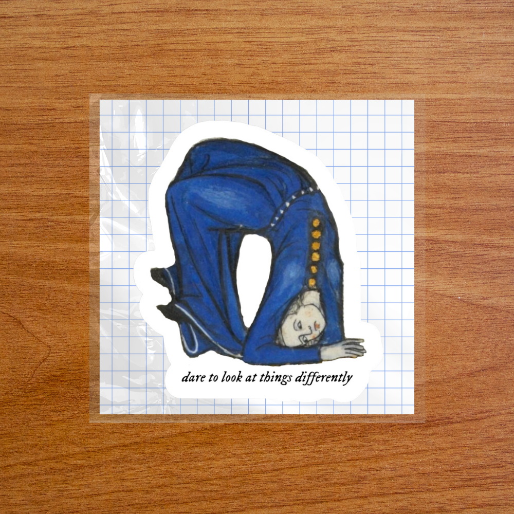 Dare to Look at Things Differently - Sticker