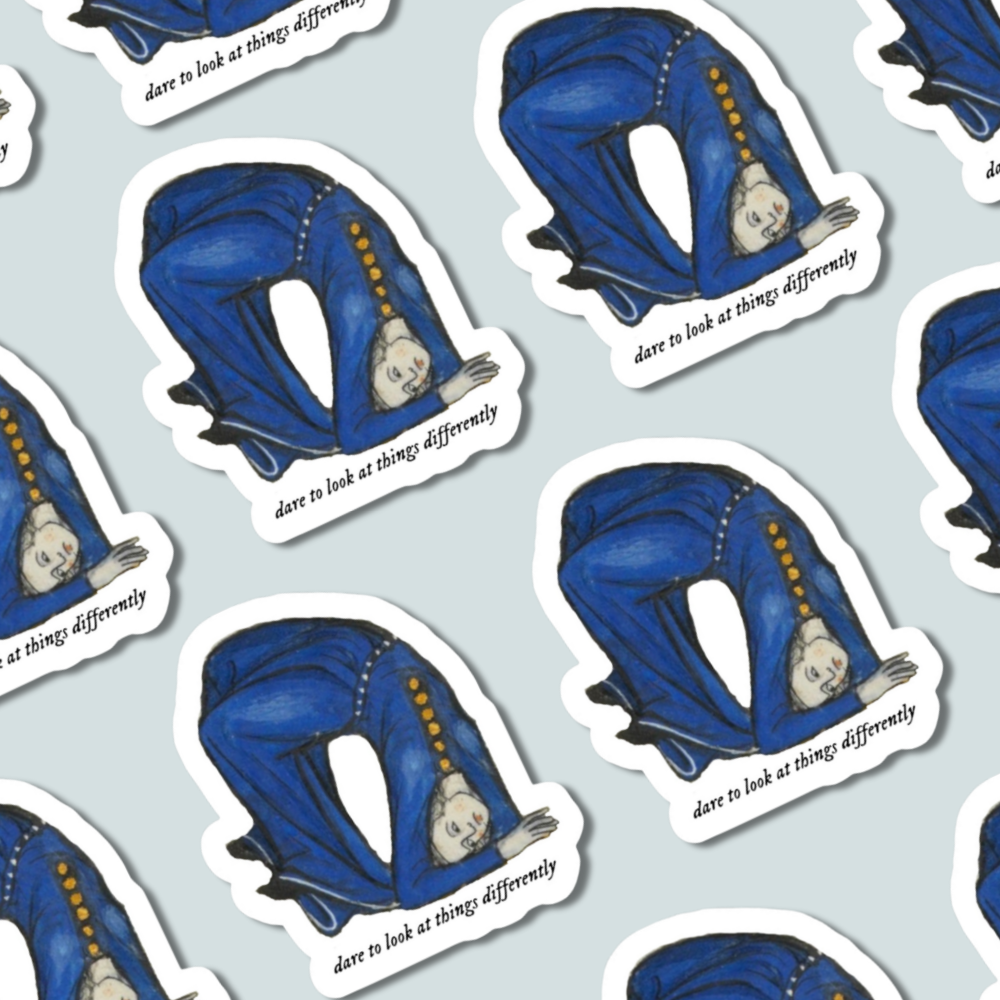 Dare to Look at Things Differently - Sticker