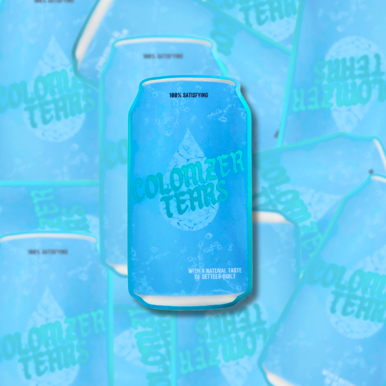 Colonizer Tears Soda - Sticker