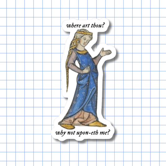 where art thou? - Sticker