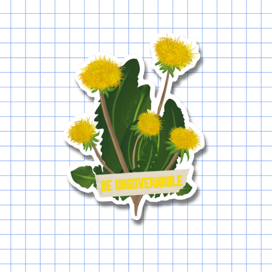 Be Ungovernable - Sticker