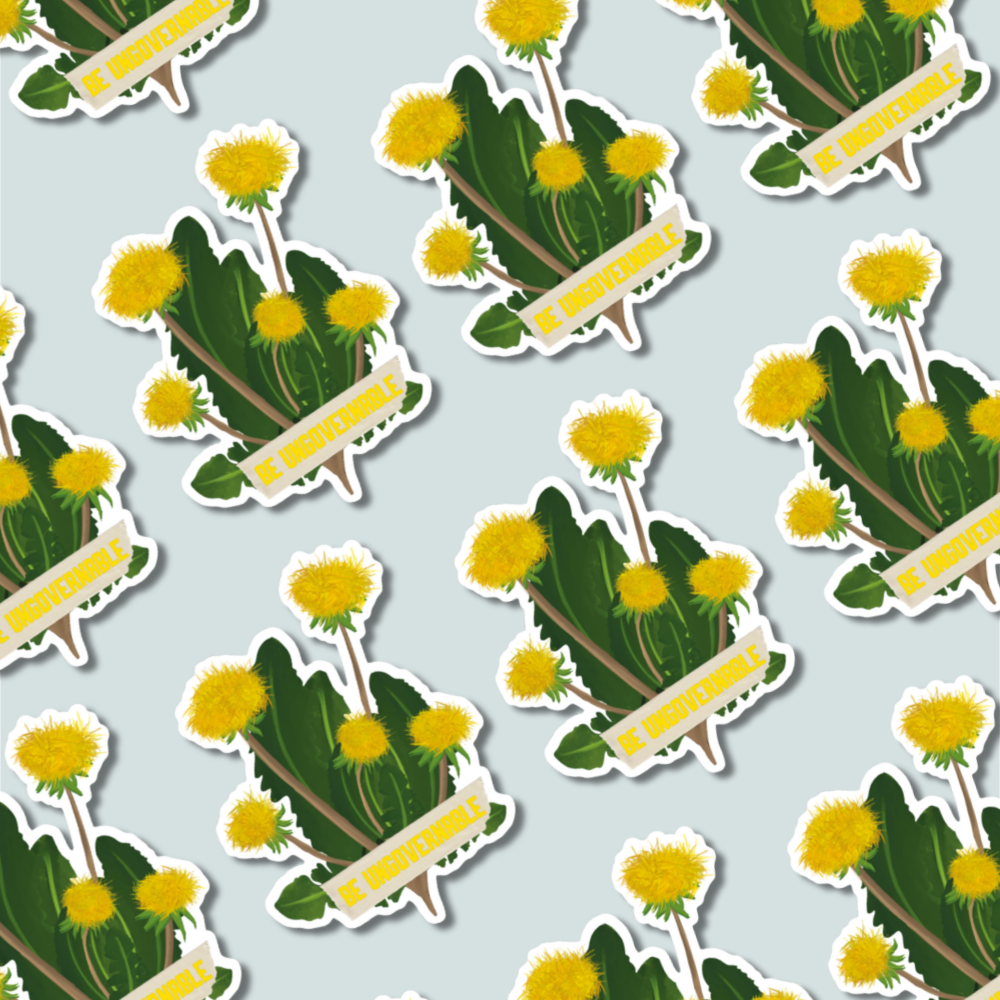 Be Ungovernable - Sticker