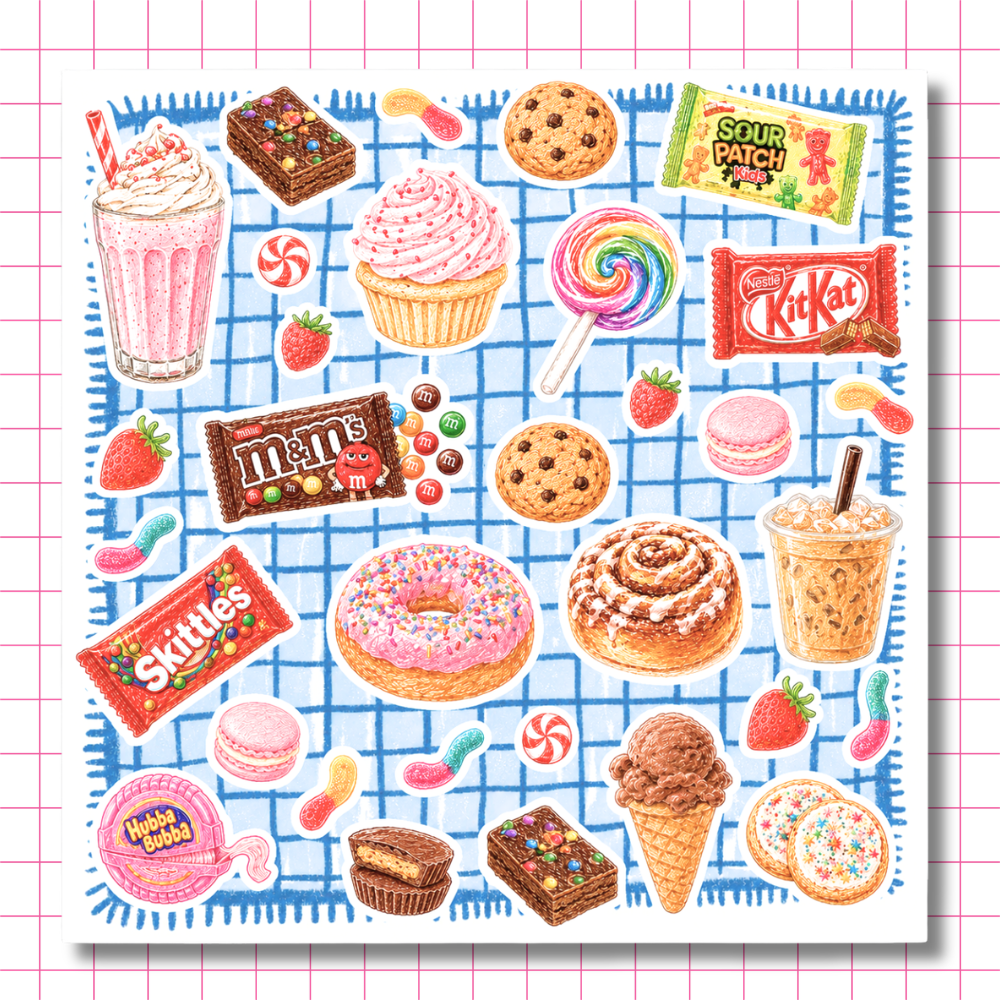 Treats - Sticker Sheet