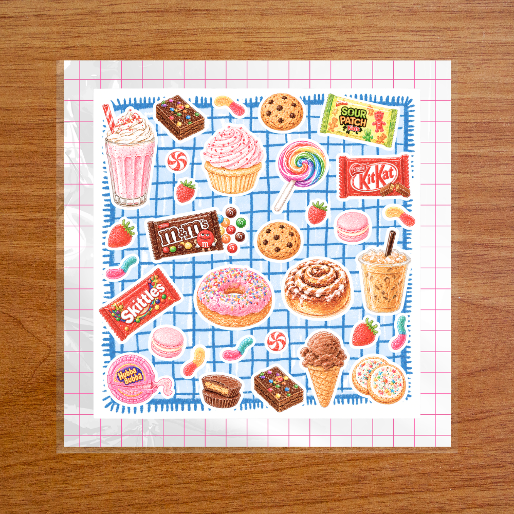Treats - Sticker Sheet