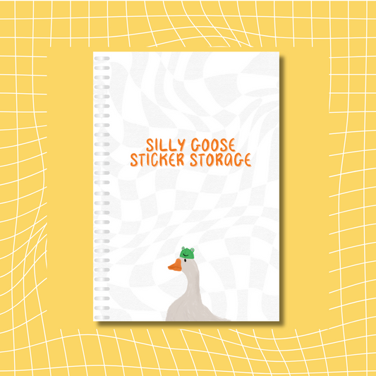 Silly Goose Sticker Storage - Reusable Sticker Book